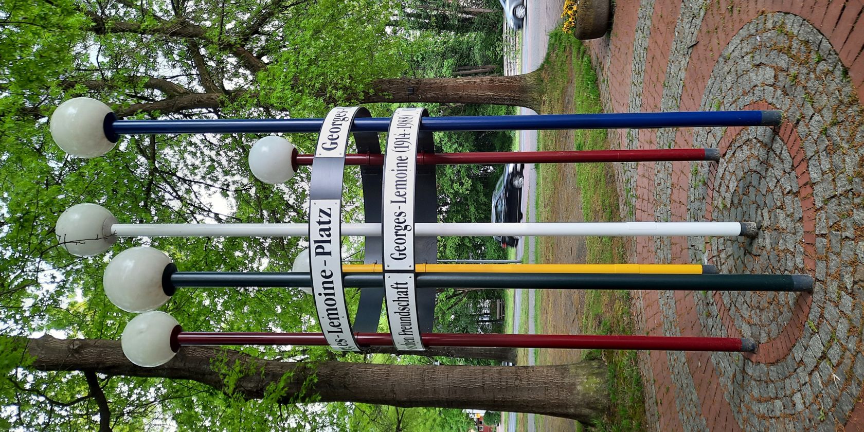 Gedenken der St&auml;dtepartnerschaft Soltau&ndash;Laon mit Kranzniederlegung am Georges-Lemoine-Platz, &copy; Stadt Soltau