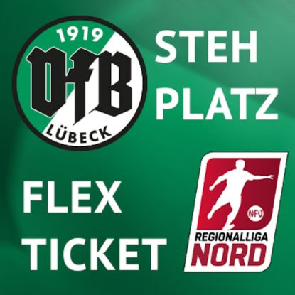 Sechser-Flexkarte 26/27 Stehplatz D/E, &copy; VfB L&uuml;beck