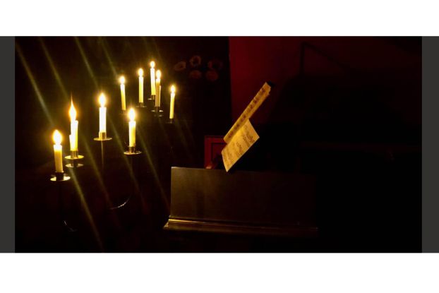 Music at night by candlelight, &copy; Ev. - Luth. Kirchengemeinde