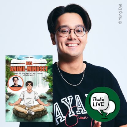 Anime-Youtuber Raafey Live! - BookTalk zu "Das Anime-Mindset", Quelle: Reservix