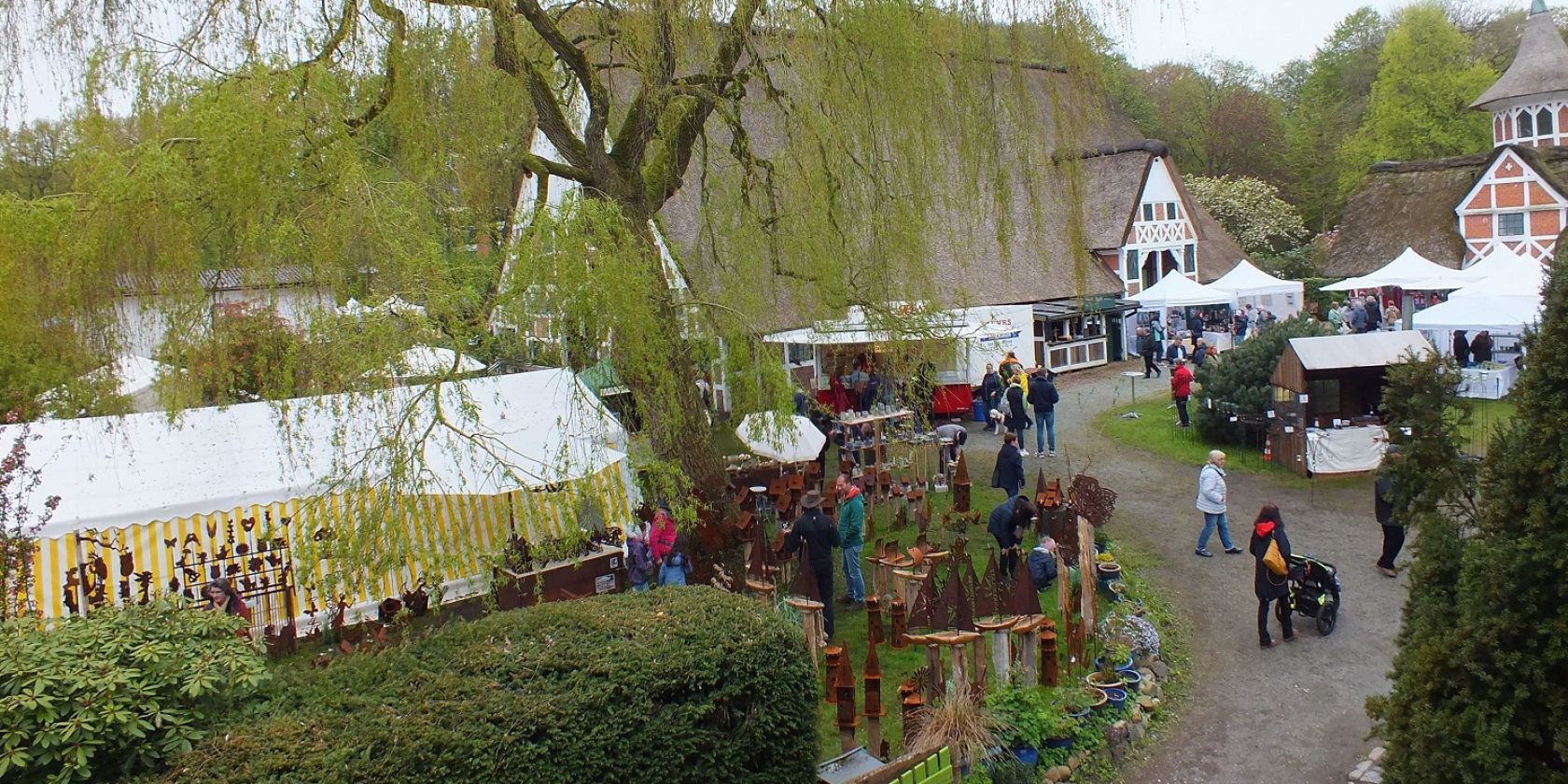 Kunsthandwerkermarkt Taubenhof Cadenberge, © Taubenhof Cadenberge, Familie Rühl
