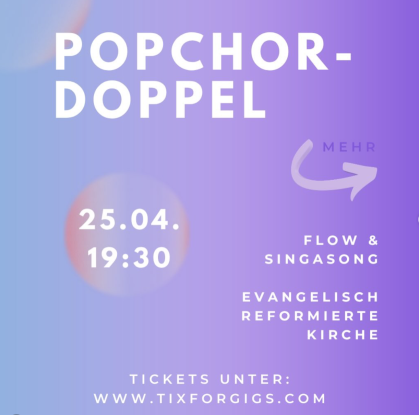 Popchor Doppelpack / Singasong u. flow, &copy; flow Hamburg Singing Society