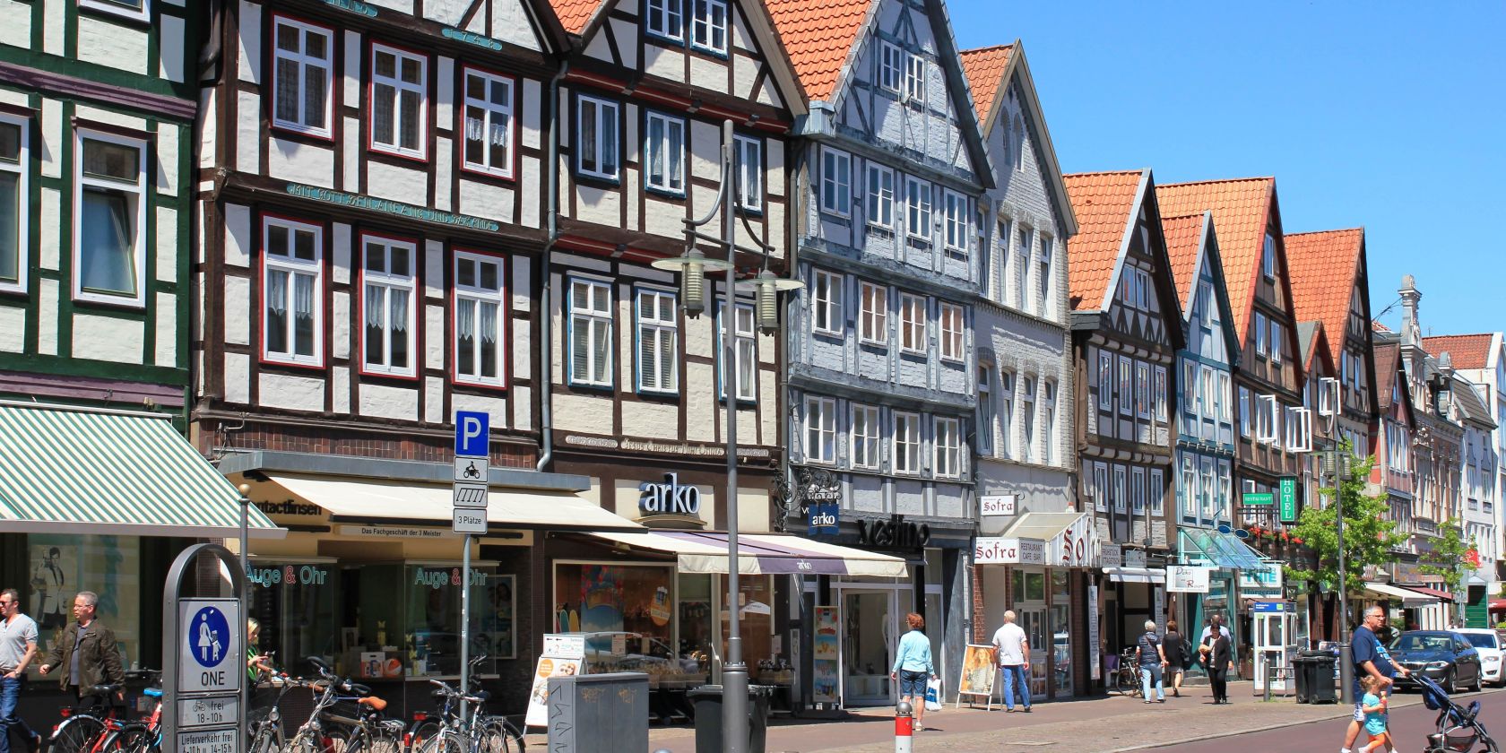 Innenstadt Uelzen, © Hansestadt Uelzen / Janin Thies