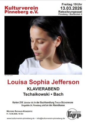 Plakat Louisa Sophia Jefferson, &copy; Kulturverein Pinneberg e. V./Jutta Spohrer