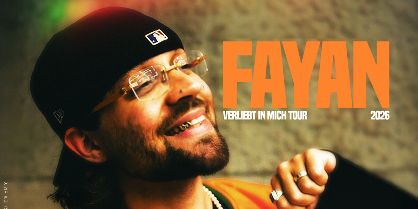 FAYAN - VERLIEBT IN MICH TOUR 2026, &copy; links im Bild