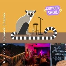 Stand-Up Comedy Show - Hafenbahnhof Altona, &copy; links im Bild