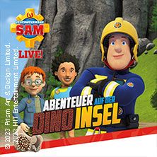 Feuerwehrmann Sam Live! - Abenteuer auf der Dino-Insel, © links im Bild