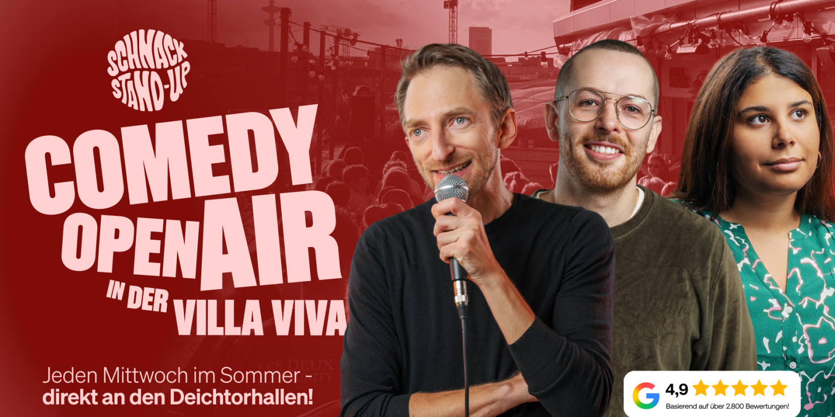 Villa Viva Comedy Open Air SCHNACK Stand-Up, &copy; SCHNACK Stand-Up GmbH