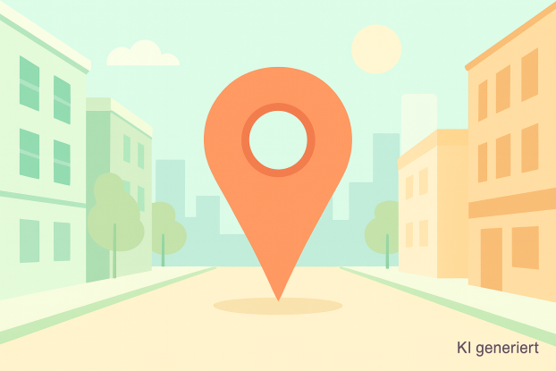 Treffpunkt Stecknadel- KI generiert, &copy; Hamburg Tourismus GmbH