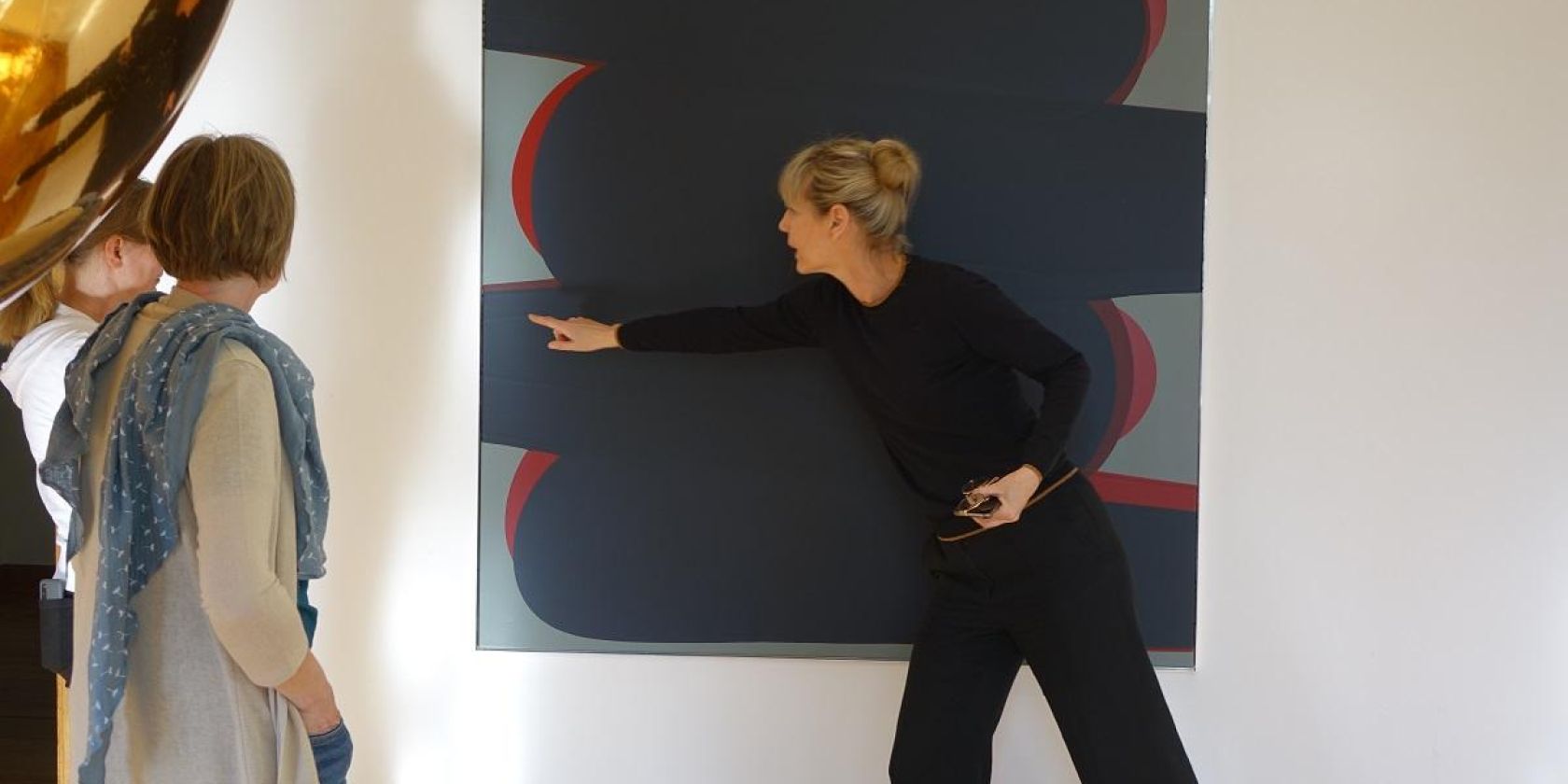 Kuratorinnenf&uuml;hrung, &copy; Ann-Sophie Beers