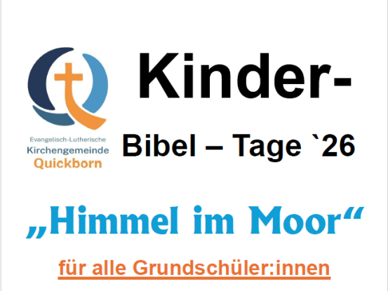 Kinder-Bibel-Tage "Himmel im Moor", &copy; eigenes Bild