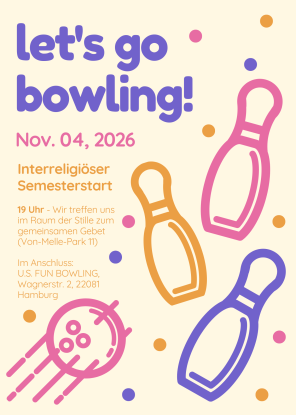 Einladungstext und Grafik Bowling, &copy; ESG