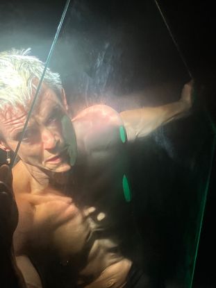 Excerpt from Cassils' performance Incontrovertible Being., &copy; Christopher Kuhl