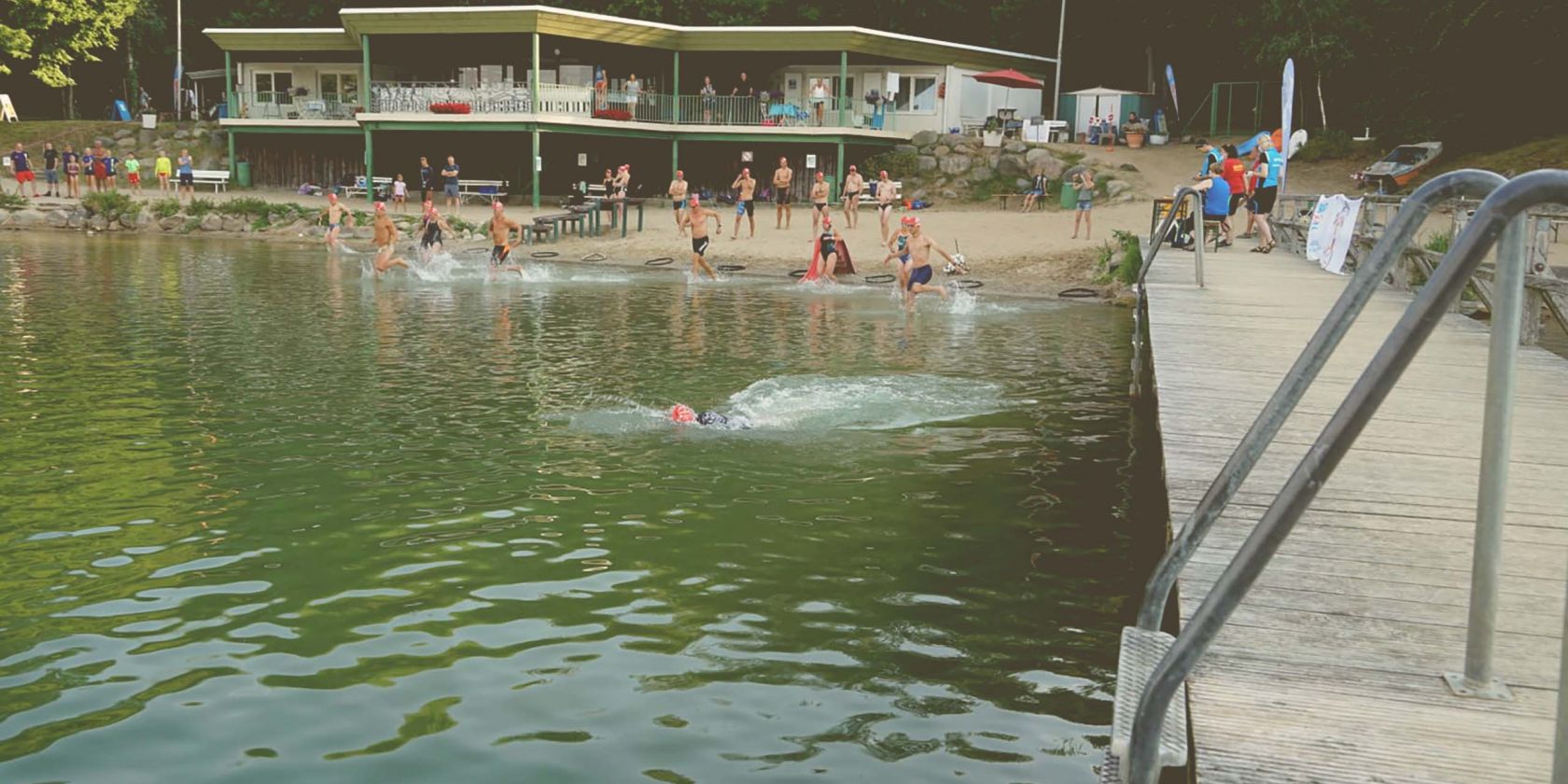 46. Inselschwimmen der DLRG Malente, &copy; Tobias Behr, DLRG Malente