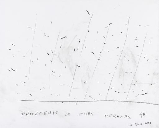 Gordon Baldwin: Inscape, © Gordon Baldwin, Fragments of Voices Perhaps, 2017. Courtesy the artist and Corvi-Mora, London.