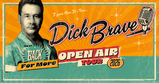 Dick Brave - Back for More - Live 2026, &copy; links im Bild
