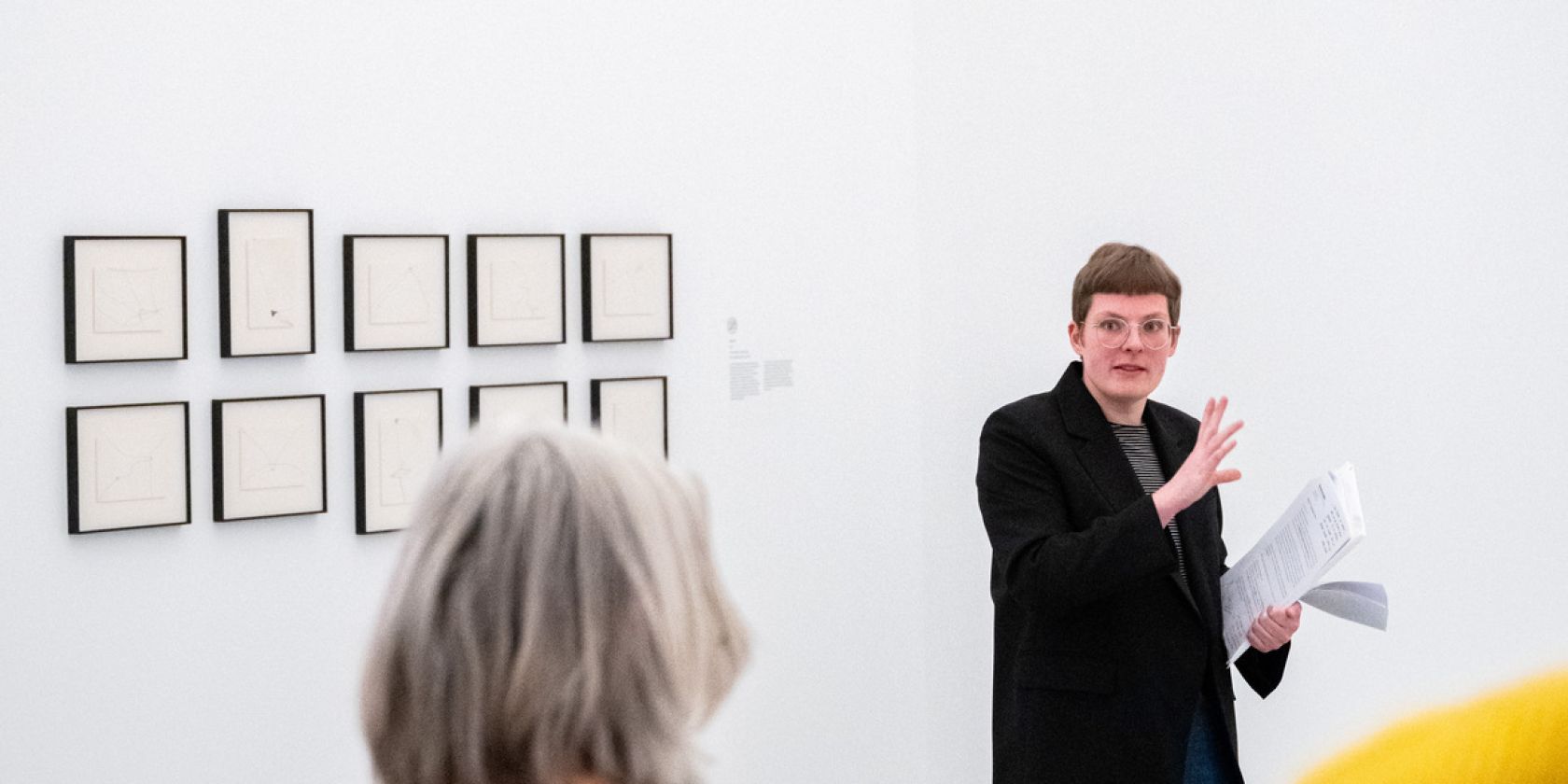 F&uuml;hrung f&uuml;r blinde und sehbehinderte Personen, &copy; &copy; Deichtorhallen Hamburg. Foto: Maik Gr&auml;f