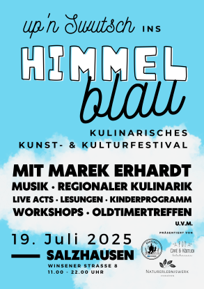 Flyer Himmelblau 2025, © Café & Köstlich