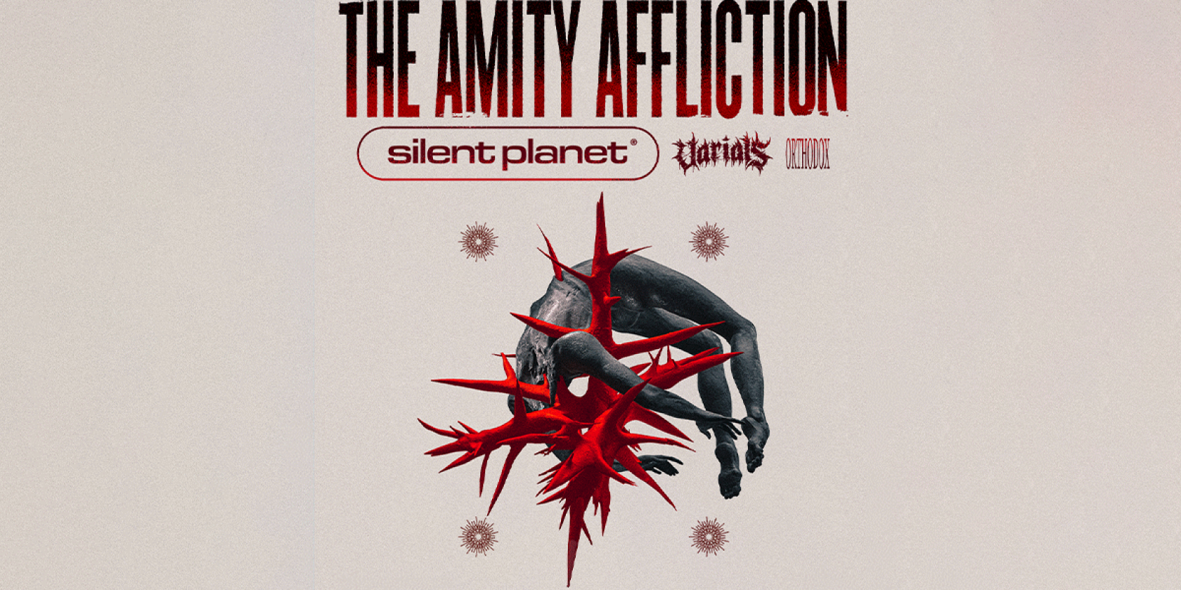 The Amity Affliction | Album EU Tour, &copy; links im Bild