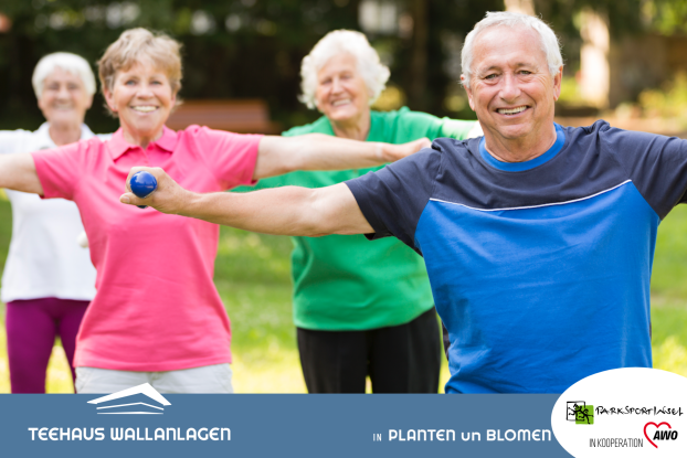 „FIT IM PARK“ - draußen aktiv - FÜR ÄLTERE [ParkSportInsel e.V.], © ParkSportInsel e.V.