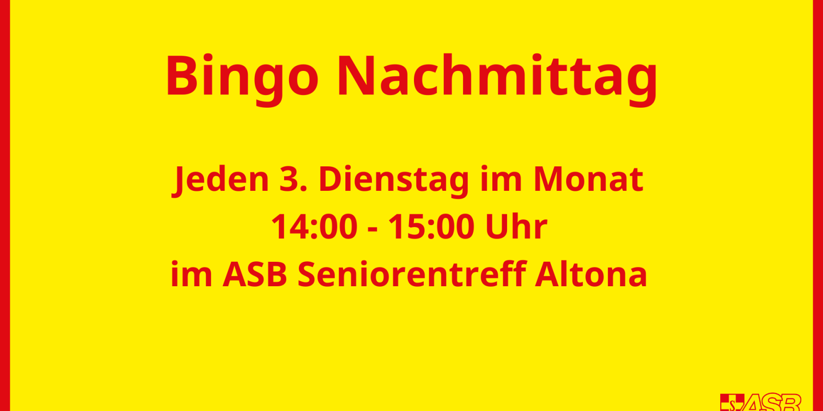 bingonachmittag altona, &copy; asb