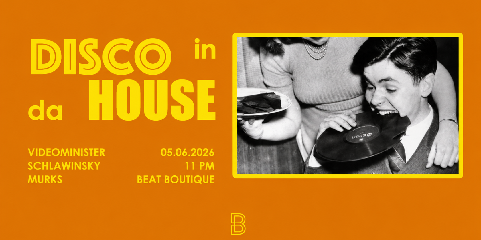 Flyer der Veranstaltung, &copy; Beat Boutique