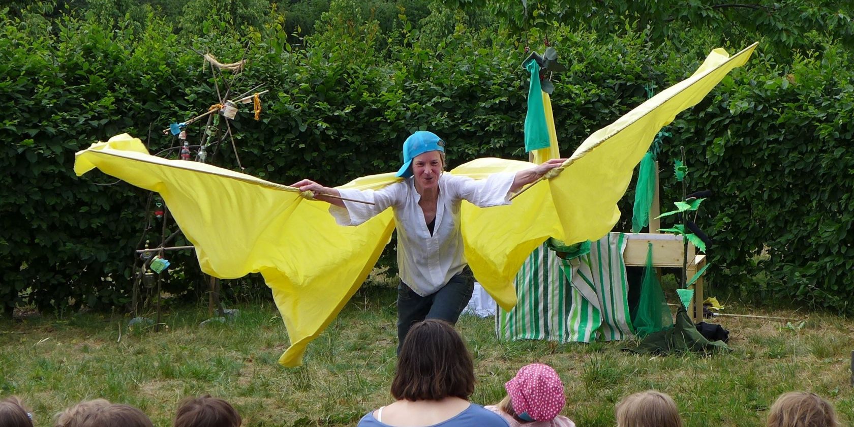 &bdquo;Oh, du sch&ouml;ner Schmetterling!” &ndash; Kindertheater, &copy; BUND Hamburg