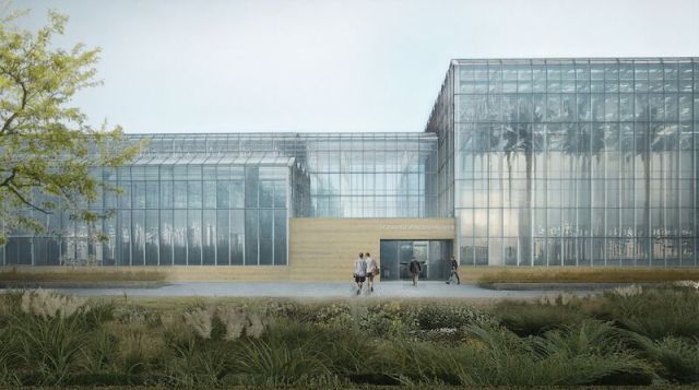 Baustellenf&uuml;hrungen Schaugew&auml;chsh&auml;user - Baustellenf&uuml;hrung zum Neubau im Botanischen Garten Klein Flottbek, Quelle: Reservix