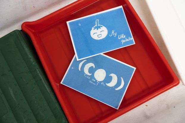 Ferienkurs: Das Geheimnis der blauen Bilder (2 Tage), &copy; &copy; Deichtorhallen. Foto: Henning Rogge