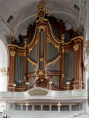 Große Orgel / Steinmeyer, © St. Michaelis