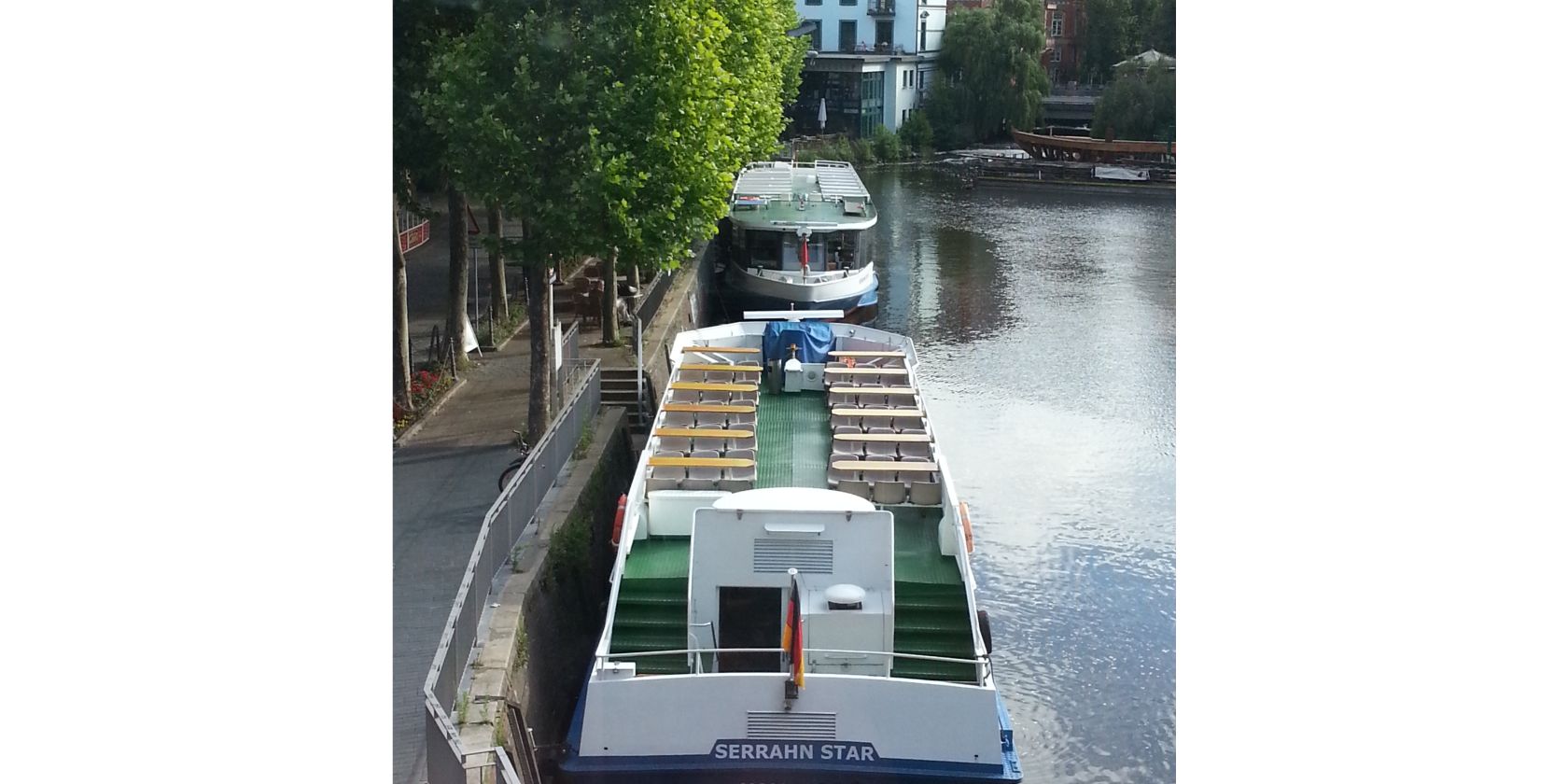 Anleger Bergedorf, &copy; Bergedorfer Schifffahrtslinie Buhr GmbH