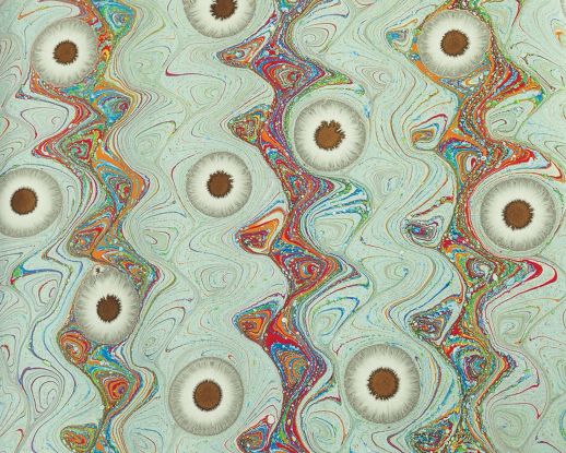 Handmarmorpapier von Dirk Lange, BDK 2024, Foto privat (2), &copy; BDK / privat