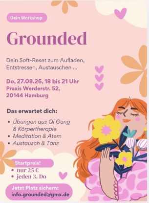 Grounded Flyer Seite 1, &copy; Grounded.Hamburg