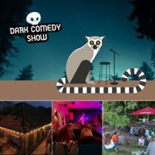 Dark Comedy Show - Schwarzer Humor, © links im Bild