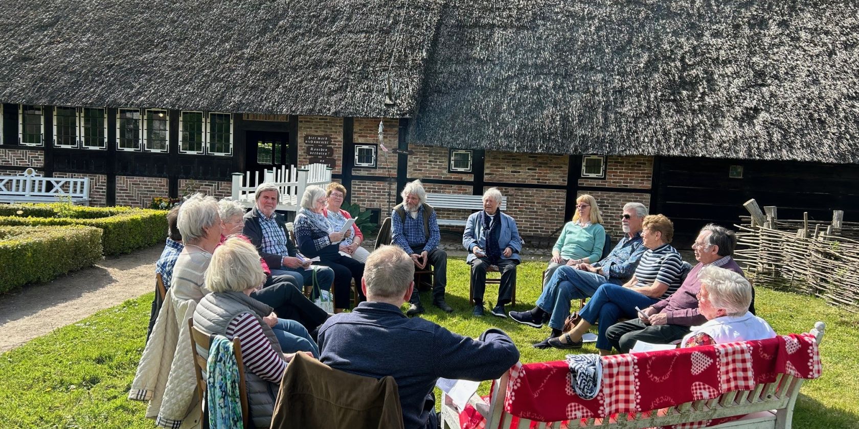 Plattsnacker am Rieck Haus, &copy; Bergedorfer Museumslandschaft