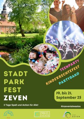 Flyer Stadtparkfest Entwurf 2 (1), © Kulturbüro Zeven