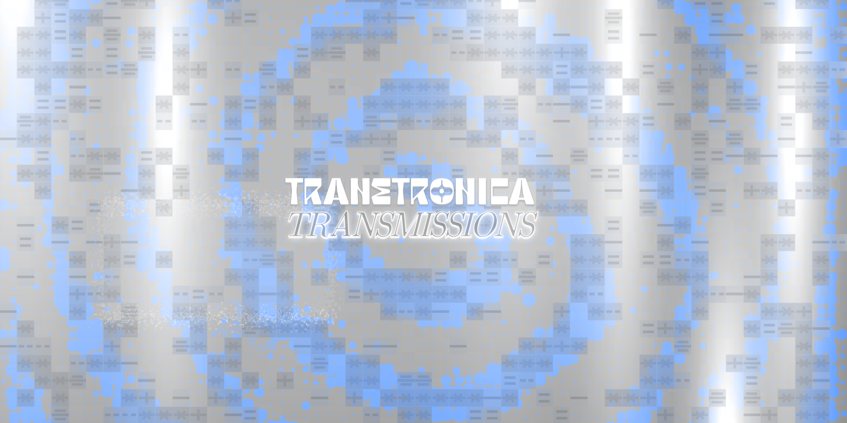 The Transtronica logo and the title Transmissions appear on a gray background with a blue swirl., &copy; Transtronica