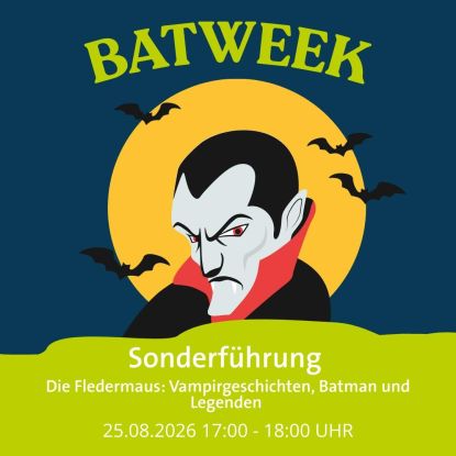 Batweek Vampire, &copy; Fledermaus-Zentrum GmbH