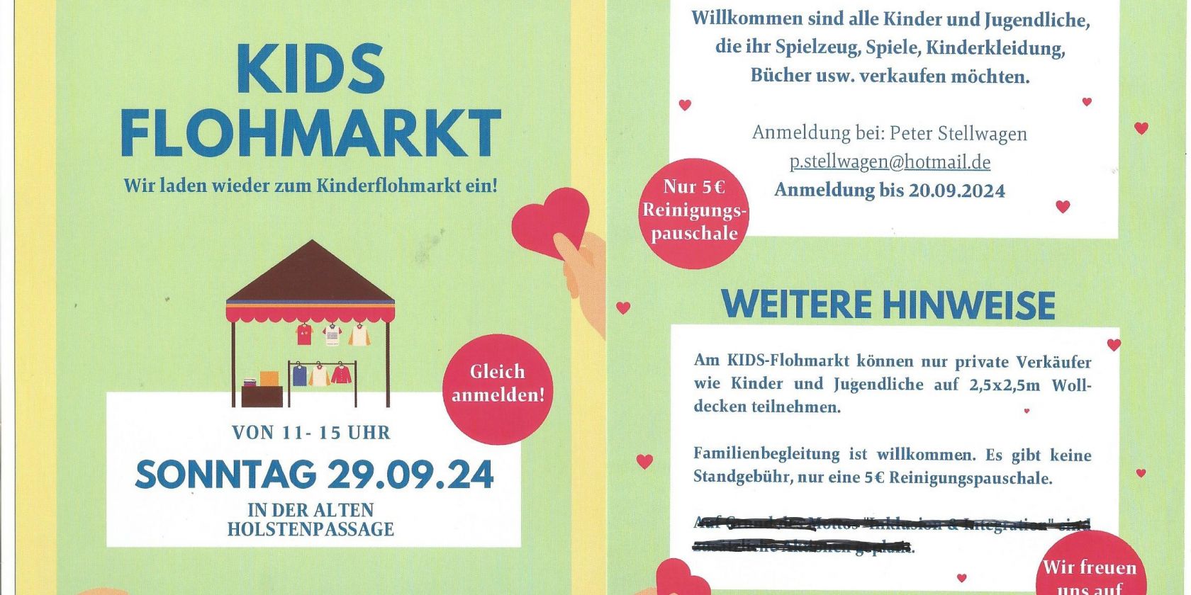 KIDS-Flyer-29.9.24, © BID Alte Holstenstraße