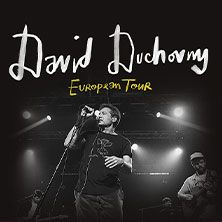 David Duchovny - European Tour, &copy; links im Bild