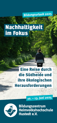 Nachhaltigkeit im Fokus, © HVHS Hustedt