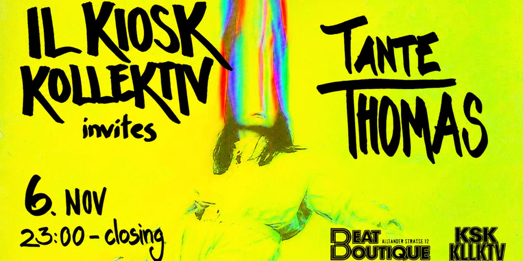Flyer der Veranstaltung, &copy; Beat Boutique