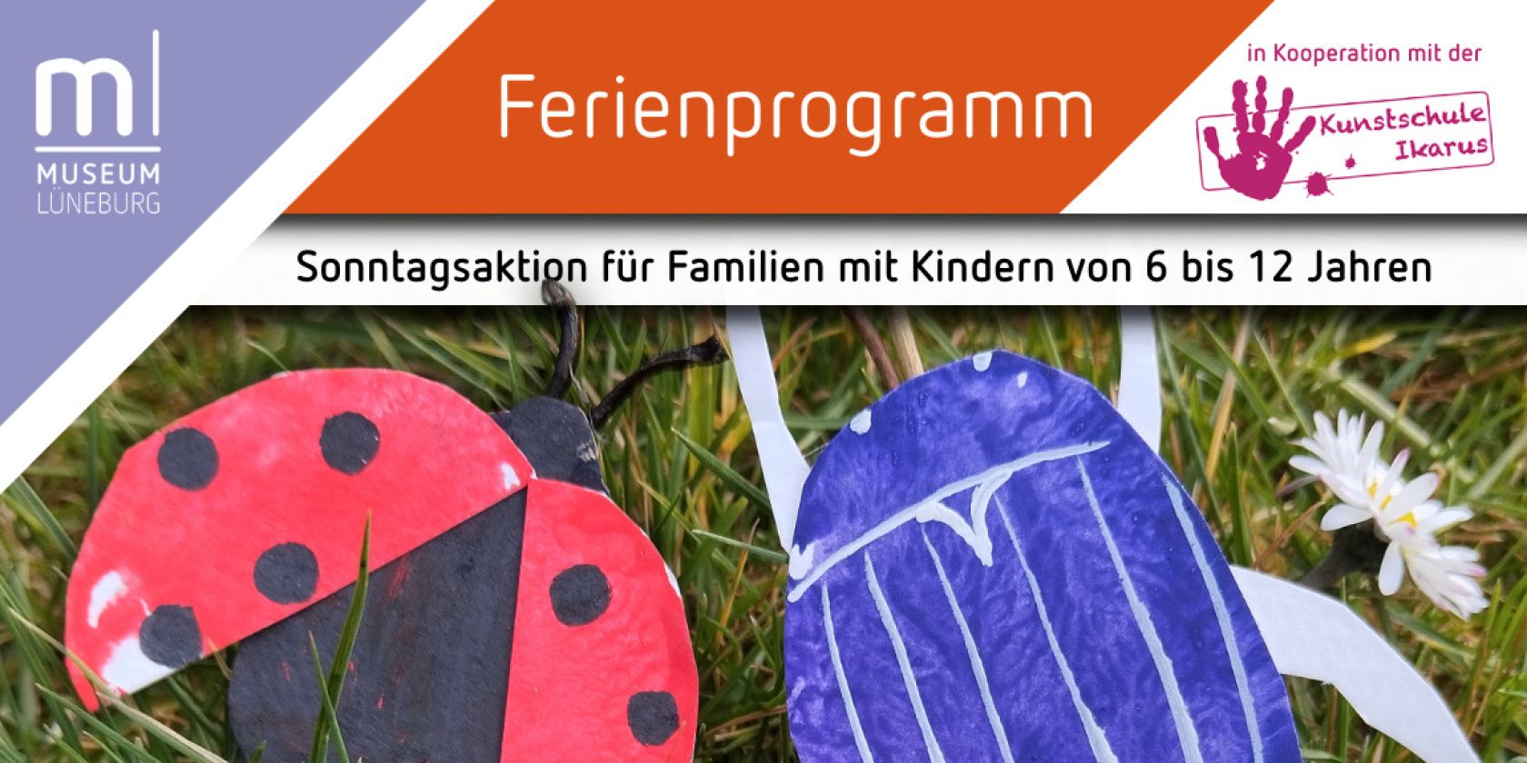 Familiensonntag: Pinsel, Papier & Krabbeltier, © Museum Lüneburg
