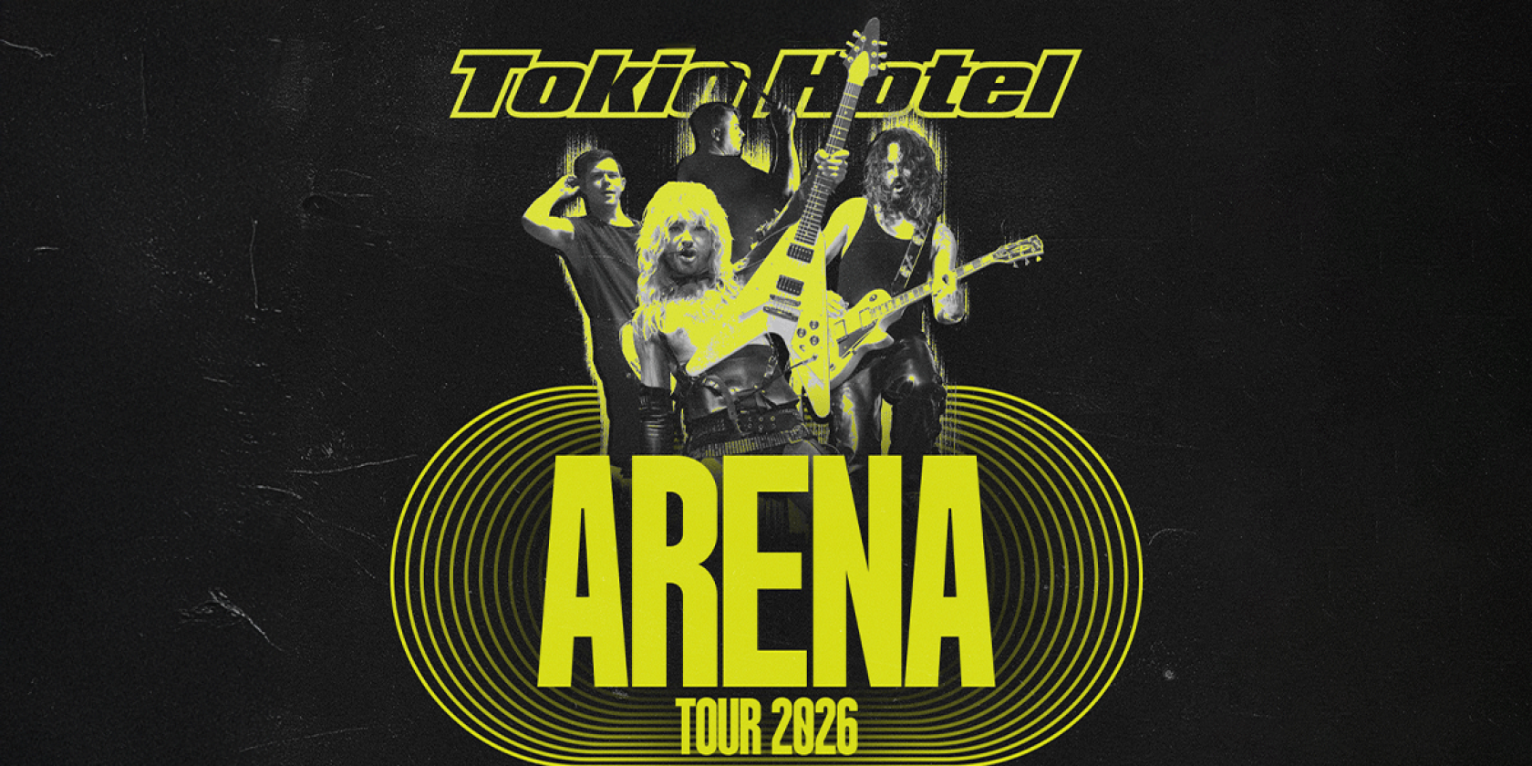 Tokio Hotel - Arena Tour 2026, &copy; links im Bild