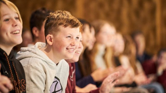 Schulkonzert &raquo;Abel Selaocoe & Ensemble Resonanz&laquo;, &copy; Claudia H&ouml;hne