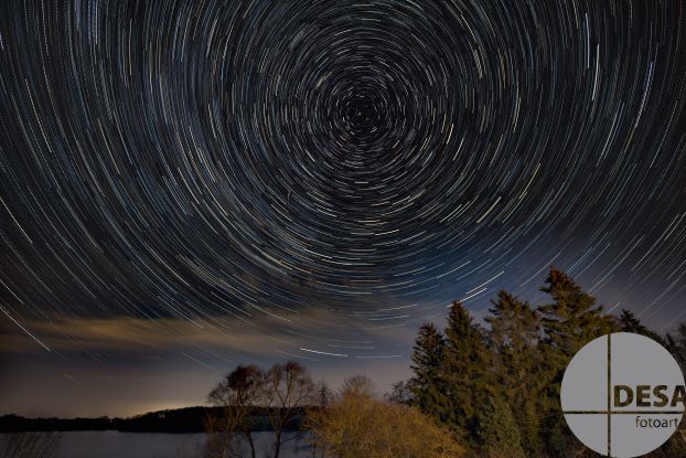 Sternspuren, &copy; Detlev Sarau / DESAfotoart