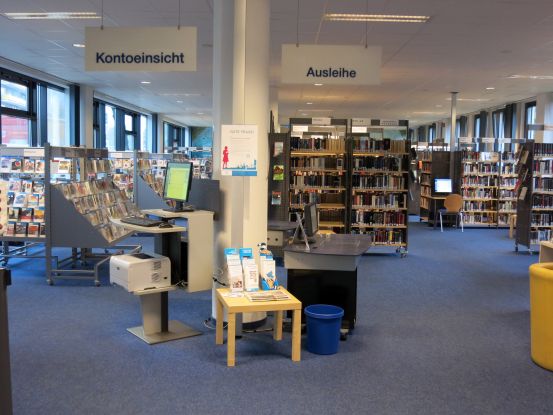 Die Bücherhalle Wandsbek, © Bücherhallen Hamburg