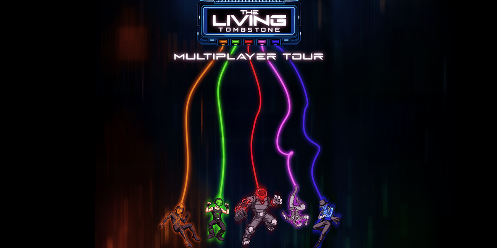 The Living Tombstone - Multiplayer Tour, &copy; links im Bild