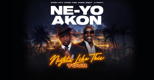NE-YO & AKON - NIGHTS LIKE THIS TOUR 2026, &copy; links im Bild