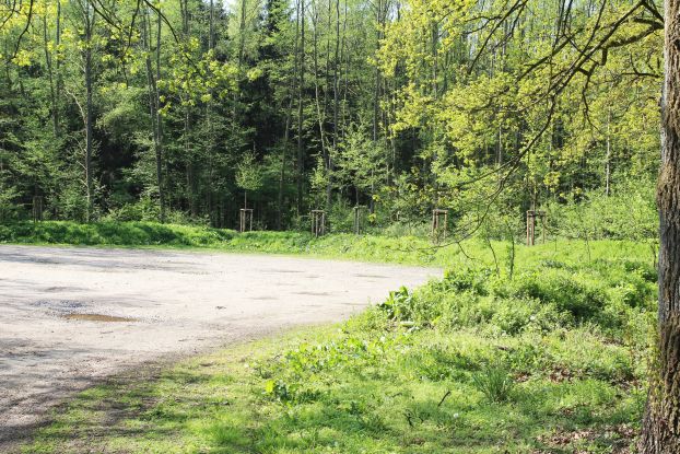 Parkplatz Birkengrund, &copy; Heike Stange